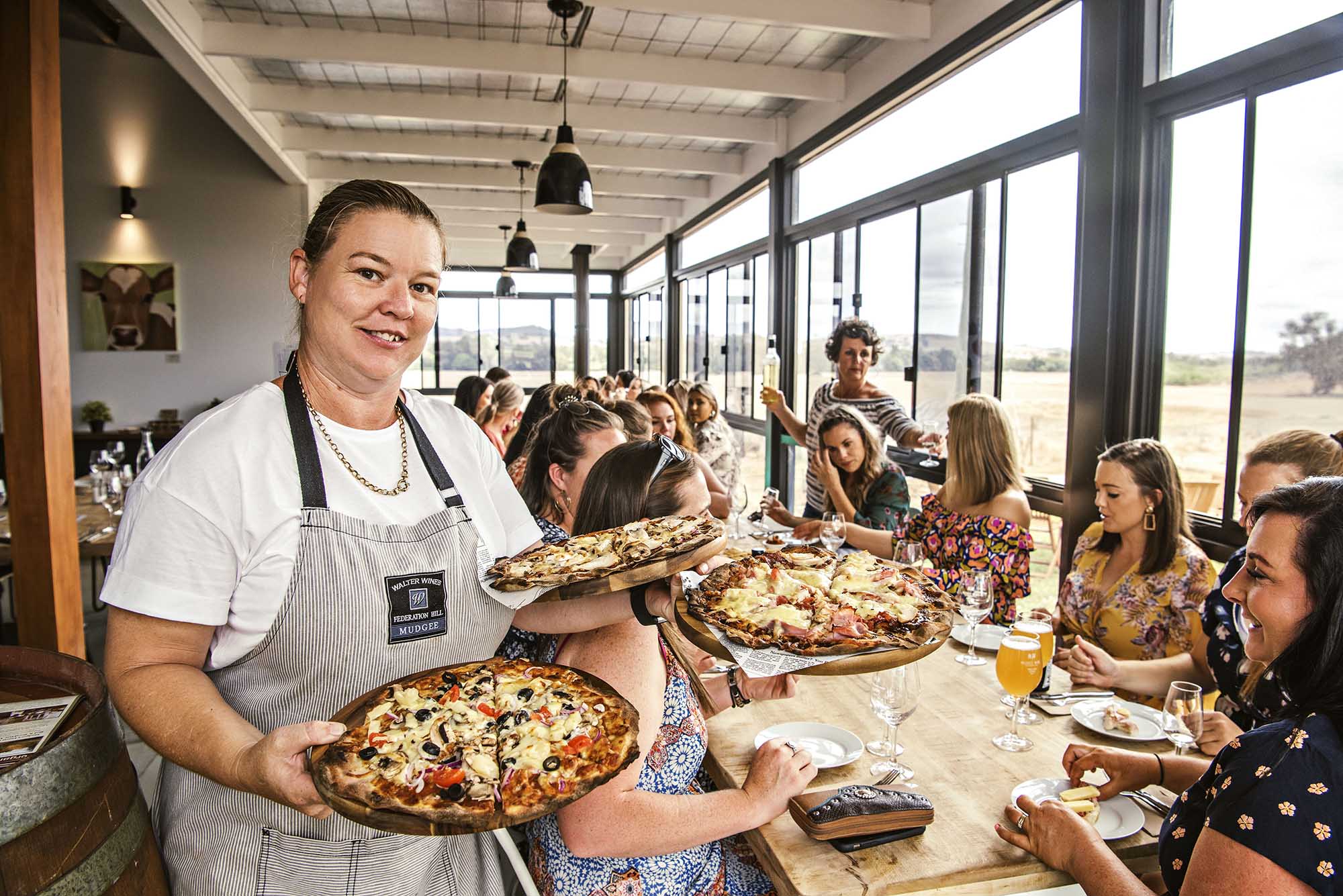 lunch pizza